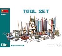 Tool Set 1:48 Plastic Model Kit MINIART
