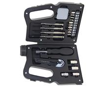 Tool Set, Multifunctional Screwdriver with Storage Box in the Shape of an Oil Can | Household Tool Set for Home | For Household Office Garage Workshop Trailer and Truck