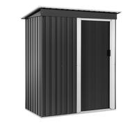 Tool Shed 163 x 181 x 89 cm - Garden Structures by Uniprodo Black,White