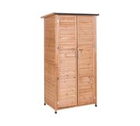 Tool Shed ARSEGO 96 cm 67 cm Fir Wood Light Brown