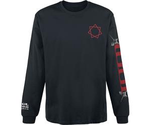 Tool Skull Spikes Long-sleeved Top black S