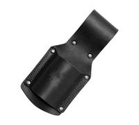 Tool Sleeve for Belt Carry PU Leather Work-Belt Sheath with Open-Top Design and Riveted Build 17 X 9 Cm for Camping Gear and Yard Tasks Tool Sheath Sleeve Leather Pouch Forestry Gear Camp Pouch Waist