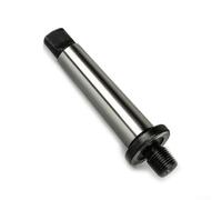 Tool Steel 1MT Shank to 1/2'' 20 Thread Adapter for Morse Taper MT1, Efficient Drill Chuck Arbor for Professional Use