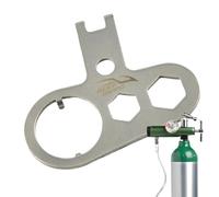 Tool, Steel Cylinder Inflation Kit | K Repair Hardware 1.15 Pounds, Professional Maintenance Installation Equipment for Diving Tank Pressure Systems