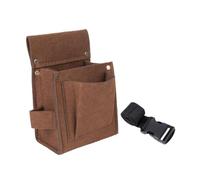 tool storage bag, Utility Tool Storage Bag 13x8x19cm Brown