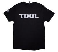 Tool T Shirt Metallic Silver Band Logo Los Angeles CA new Official Unisex Black