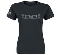 Too'l 24/7 Official T-Shirt Tool Eyes Logo 100% Cotton Short Sleeve Ladies Black S