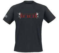 Tool T-Shirt Skull Spikes Band Logo Los Angeles CA Nue Official Unisex Black