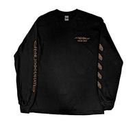 Tool T Shirt Spiral Tour 2022 Band Logo Official Mens Black Long Sleeve S