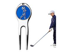 Tool to Repair Golf Stars with Magnetic Alignment Putt | Divot Tool in Zinc Plated in Nichel Anti -Cust with Magnetic Clip for Hat and Indicator