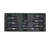 Tool Tray with Screwdriver Set 6pc - Sealey TBT14 New