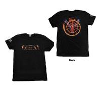 Flame Spiral T Shirt Tool Black S