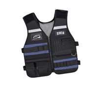 Tool Vest with Pockets Weight Dispersal Work Purpose Tool for Carpenter Electrician Woodworker Builders Lightweight Work Vest