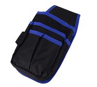 Tool Waist Bag Heavy Duty Oxford Cloth Waist Tool Pouch for Electrician Technician Electrical Maintenance Work Durable 600D Oxford Material Multi Pocket Design Lightweight Easy to (Blue)