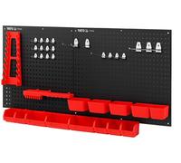 Tool Wall Set 2 x 550x455mm Hole 32 Toolholders Storage System Solution Shelves