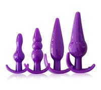 Tool with Silicone Soft Training Heart Shaped Plug Kit for Men, Women Exercise Anil Plug Kit Exercise Anil Plug Kit Unique Design, Multiple Feelings, Let You Have a Variety of Experiences C/295