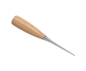 Tool with Wood Handle Leatherworking Leather Hole Stitching Needle 4.9inch for Leather Craft & Fabric Marking Stitching Needle