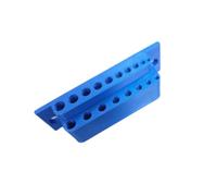 Tool Workstation Drill Bit Organizer, Wall Mount Printed Polymer Screw Holder Rack for Tidy Workshop Storage Areas Bit Holder Wall Screw Rack Pegboard Accessory Tool Room Storage Small Parts Tray