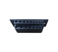 Tool Workstation Drill Bit Organizer, Wall Mount Printed Polymer Screw Holder Rack for Tidy Workshop Storage Areas Bit Holder Wall Screw Rack Pegboard Accessory Tool Room Storage Small Parts Tray