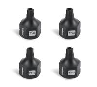 toolant 3/8" drive TT40 impact torx bit socket set 4PCS, Torx Drive, S2 Steel Air Drive Torx Socket set,Impact Grade，Anti-Roll Design
