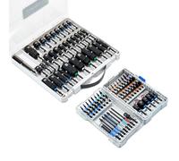 toolant 34pcs Impact Magnetic Nut Driver Set & 52-Piece S2 Steel Screwdriver Bit Set