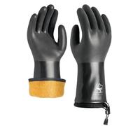 toolant Waterproof Winter Gloves with Grip, Balaena Freezer Gloves for Light Duty Work & Outdoor Adventure, Hiking, Farming, Washing, Ice Fishing, Large