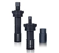 Toolazy Ebb & Flow Fitting Kit, Complete Combo with 2 Extensions for Hydroponics, Tidal Irrigation, Aeroponics, Flood and Drain, and Drip Irrigation Systems