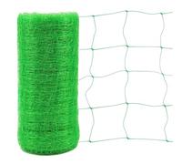 Toolazy Plastic Green Trellis Netting Roll 47''x328' Heavy-Duty Garden Netting for Climbing Plants,Garden Melons Vegetables, Grape Racks, Hydroponic