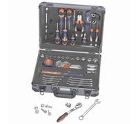 kwb 370740 Toolbox 51-piece set sturdy aluminium case for portability