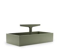 Toolbox Box Low Oak/ Green