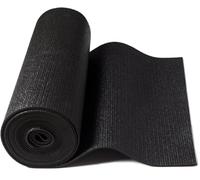 Toolbox Drawer Liner, Black, PVC and Rubber, Anti-Slip Cushioned, 46cm Wide, 7.4m Roll