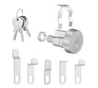 Toolbox Locks with Keys - File Cabinet Lock with 3 Keys | Home Garden Supplies for Deck Front Porch Outside Poolside Walkway Balcony Courtyard