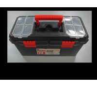 19" TOOL BOX CHEST BAG STORAGE BAG PLASTIC CASE & TRAY HEAVY DUTY TB095