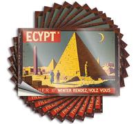 Toolbox Stickers and Decals Explore The Timeless Wonders of Egypt: A Winter Adventure Awaits! Stickers 10Pcs Prank Stickers for Adults Bumper Sticker(8X12CM)