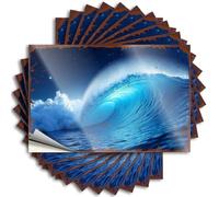 Toolbox Stickers and Decals Whispering Waves: A Serene Ocean'S Embrace Under The Night Sky Stickers 10Pcs Inappropriate Stickers Prank Bumper Stickers(12X18CM)
