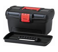 Curver 193601 Herobox Opp Toolbox Polypropylene 13 inch-Black/Red, 33 x 19 x 15.9 cm