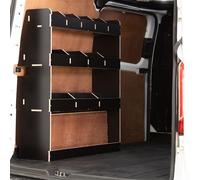 Toolbox Van Racking and Storage Shelving for Ford Transit Custom LWB (L2) 2024+ HEXABOARD (Passenger Side)