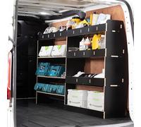 Toolbox Van Racking and Storage Shelving for Ford Transit Custom SWB (L1) 2024+ HEXABOARD (Driver Side)