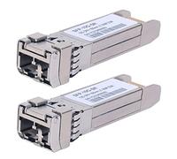 toolco 2PCS 10G Sfp LC MMF300m 10GBase-SR SFP+ Transceiver, 10G 850nm MMF, up to 300 Meters, Compatible with Cisco SFP-10G-SR, Meraki MA-SFP-10GB-SR, Ubiquiti UF-MM-10G, Mikrotik, Netgear, D-Link