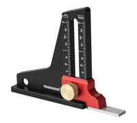 TOOLCOOL Height Gauge Depth Gauge Woodworking Tool Setting Gauge Setup Blocks for Table Saw Router Table Drill Press Bandsaw - Imperial