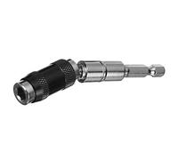 Toolcool Pivoting Bit Holder Magnetic Pivot Drill Bit Holder Quick Release Flexible Screwdriver Bit Holder for Tight Spaces or Corners