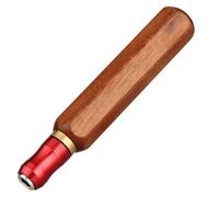 TOOLCOOL Wooden Quick Change Screwdriver Handle Magnetic 1/4 Bit Driver Handle Quick Release Bit Holder