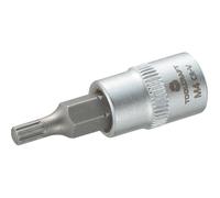 Toolcraft 1/4" Drive Socket With Spline Bit 4mm