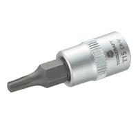 Toolcraft 1/4" Drive Socket With T-Profile Bit T15