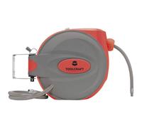 TOOLCRAFT 1499511 TC-AHR 9 Air Hose Recoiler 9m 7bar Wall Mount