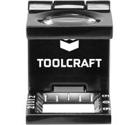 TOOLCRAFT 1505090 Linen Tester 6x Magnification 28mm Lens Accurate
