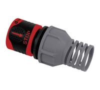 Toolcraft 1561115 Plastic Hose Connector 19mm Water Stop Comfortab...