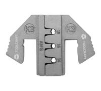 Toolcraft PLE-0K3 Crimping Bits German K3 for PZ-500 Pliers