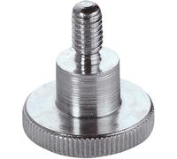Toolcraft 190321 Thumb Screws DIN 464 Galvanised Steel M3 x 6mm Pa...