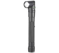 Toolcraft 2 in 1 SMD LED Flashlight Strobe Mode USB Interface Adjustable Flashlight with Belt Clip Battery